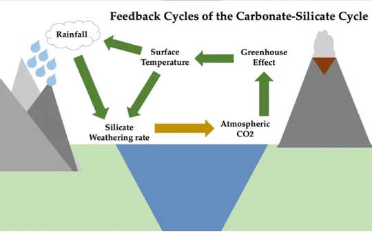 The strength of the Greenhouse Effect relies on atmospheric CO2 levels. 