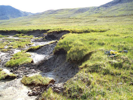 The Irreversible Emissions Of A Permafrost Tipping Point